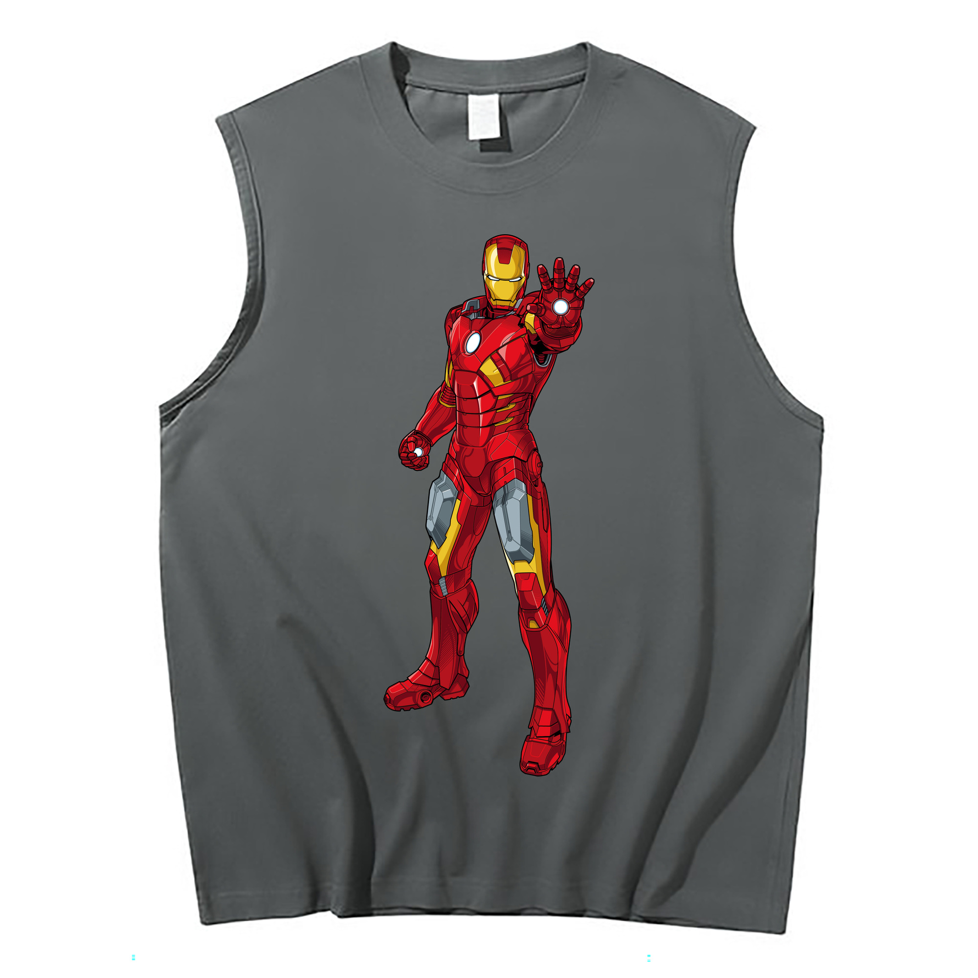 （画像用） アベンジャーズ The Avengers コットン100％タンクトップ（フロントプリント）